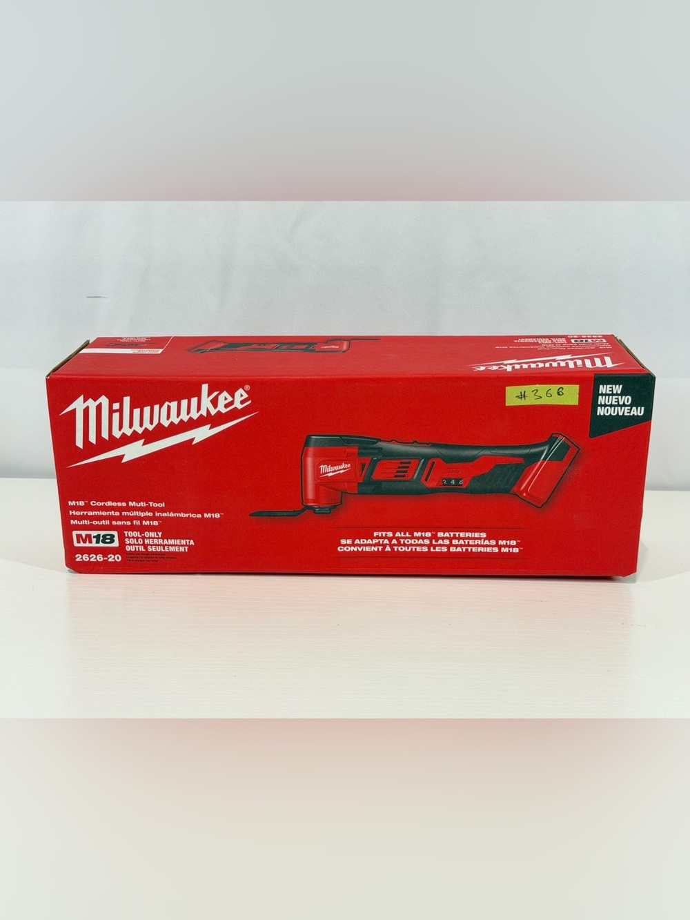 #366 Milwaukee M18 18V Lithium-Ion Cordless Oscillating Multi-Tool (Tool-Only)